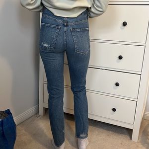 AGOLDE JAMIE JEANS WORN ONCE SIZE 25
